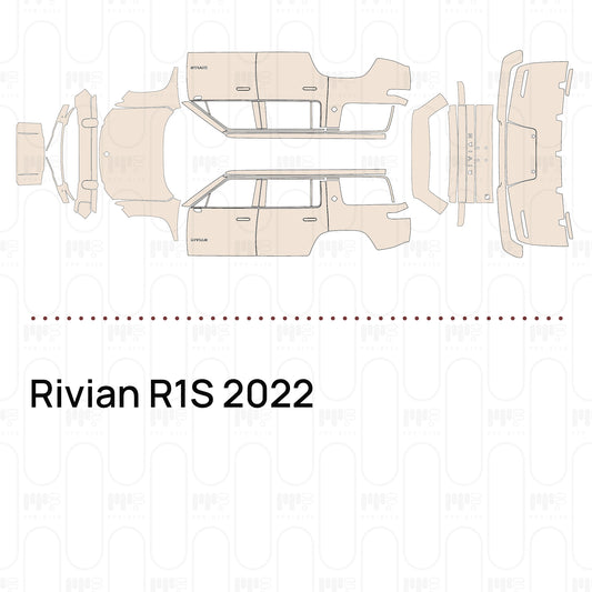 Pre-Cut PPF Rivian R1S 2022