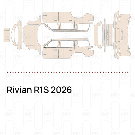 Pre-Cut PPF Rivian R1S 2026