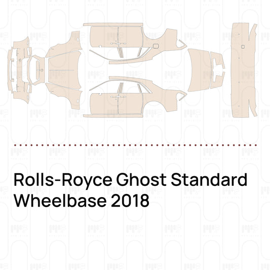 Pre-Cut PPF Rolls-Royce Ghost Standard Wheelbase 2018
