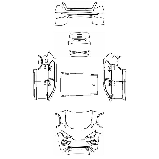 Pre-Cut PPF Seat Ateca FR 2018 - PPF-Kits