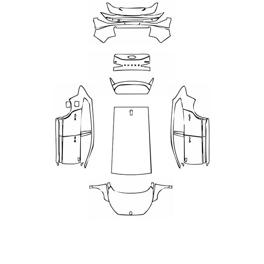 Pre-Cut PPF Skoda Enyaq iV (EU) SportLine 2021 - PPF-Kits