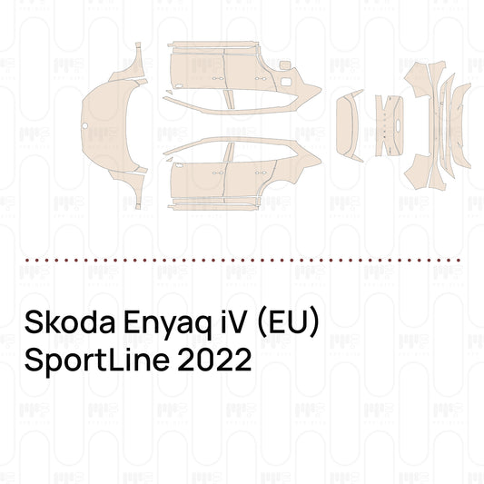 Pre-Cut PPF Skoda Enyaq iV (EU) SportLine 2022