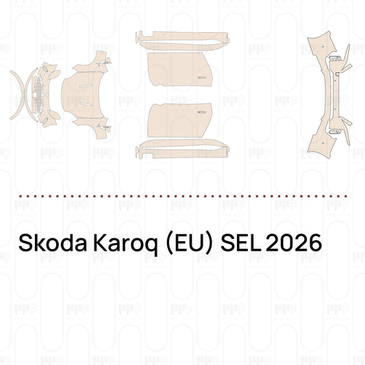 Pre-Cut PPF Skoda Karoq (EU) SEL 2026