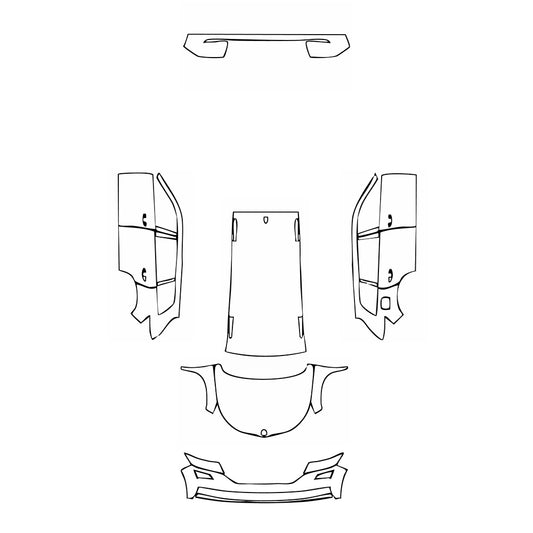 Pre-Cut PPF Skoda Kodiaq Base 2018 - PPF-Kits