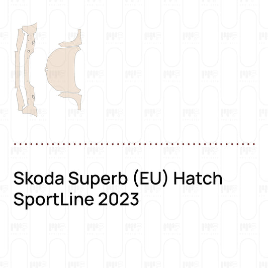 Pre-Cut PPF Skoda Superb (EU) Hatch SportLine 2023
