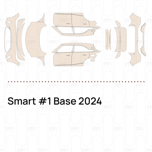 Pre-Cut PPF Smart #1 Base 2024
