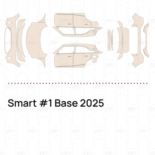 Pre-Cut PPF Smart #1 Base 2025