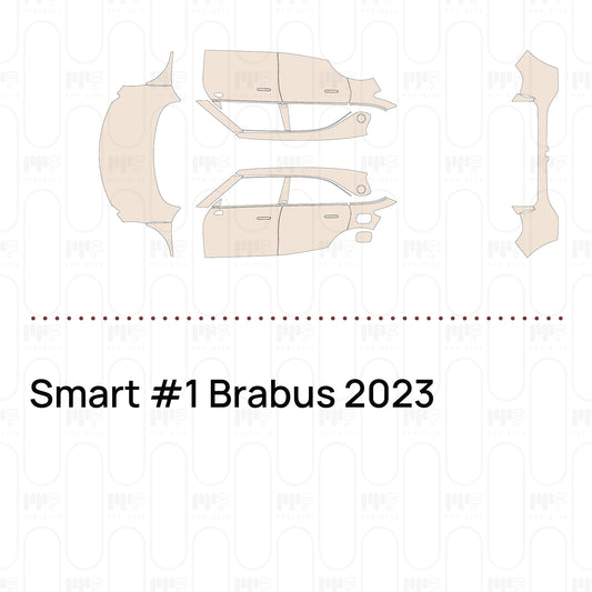 Pre-Cut PPF Smart #1 Brabus 2023