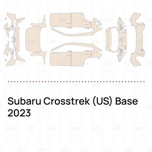 Pre-Cut PPF Subaru Crosstrek (US) Base 2023