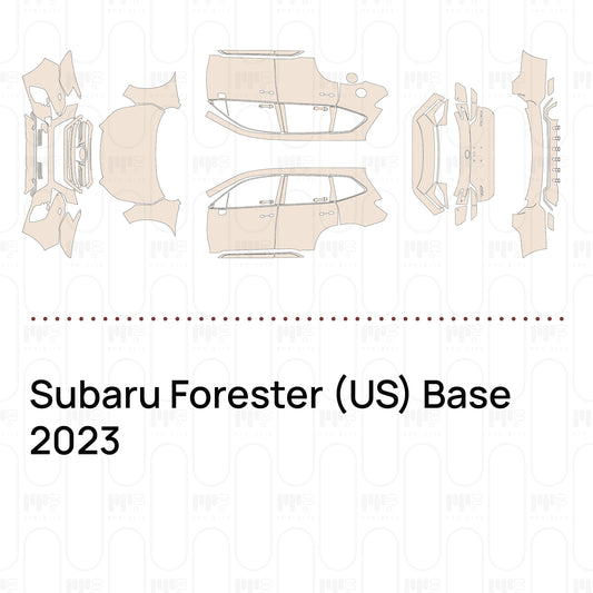 Pre-Cut PPF Subaru Forester (US) Base 2023
