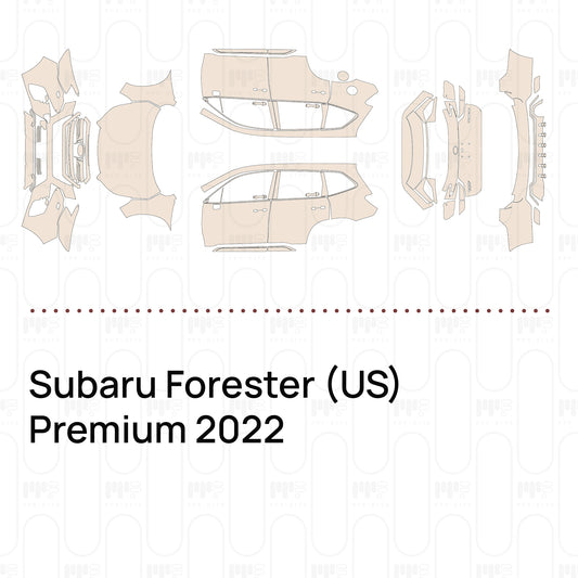 Pre-Cut PPF Subaru Forester (US) Premium 2022
