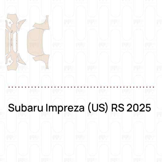 Pre-Cut PPF Subaru Impreza (US) RS 2025