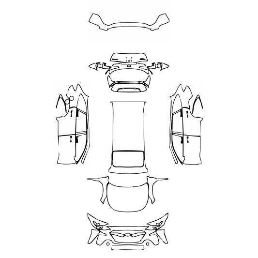 Pre-Cut PPF Subaru Outback (US) Base 2024 - PPF-Kits