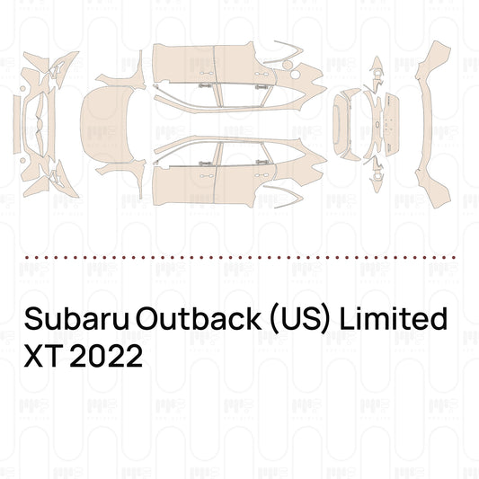 Pre-Cut PPF Subaru Outback (US) Limited XT 2022