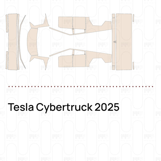 Pre-Cut PPF Tesla Cybertruck 2025