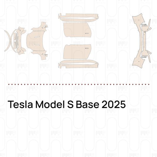 Pre-Cut PPF Tesla Model S Base 2025