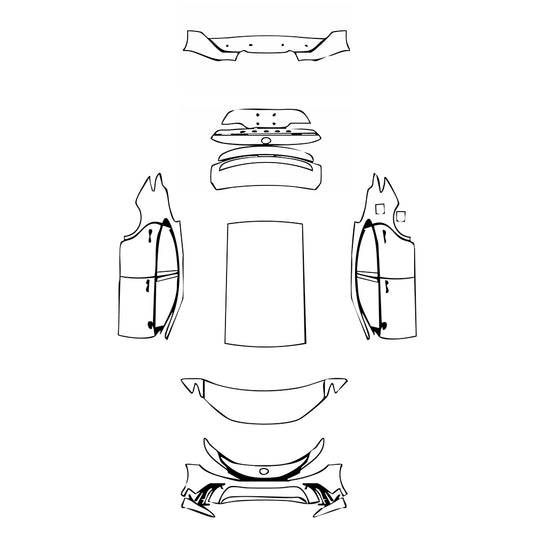 Pre-Cut PPF Toyota Camry (US) SE 2025 - PPF-Kits