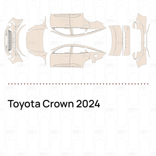 Pre-Cut PPF Toyota Crown 2024