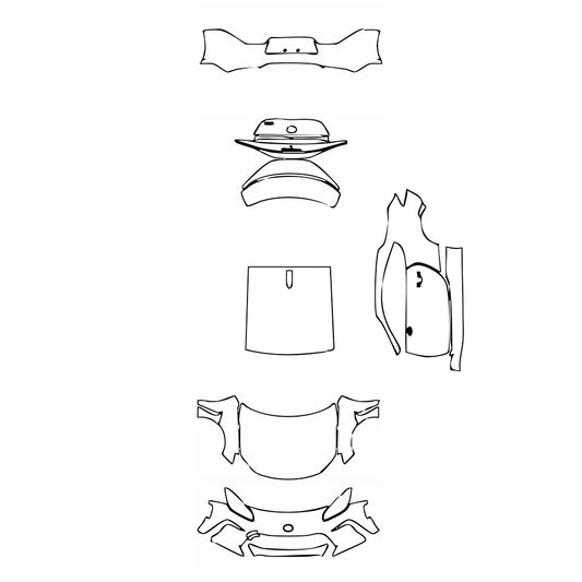 Pre-Cut PPF Toyota GR86 2021 - PPF-Kits