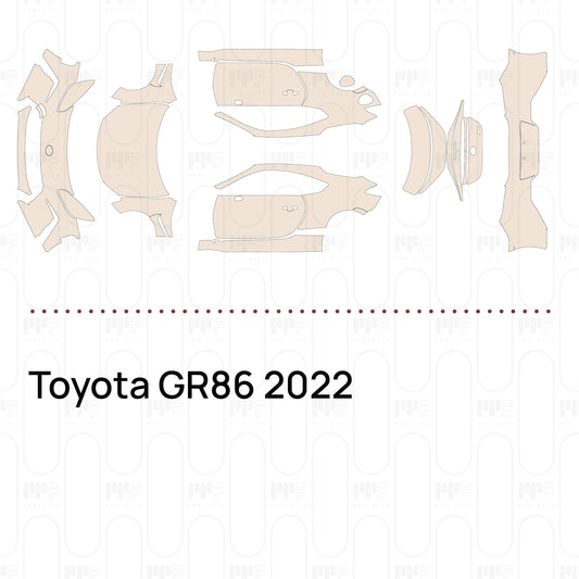 Pre-Cut PPF Toyota GR86 2022