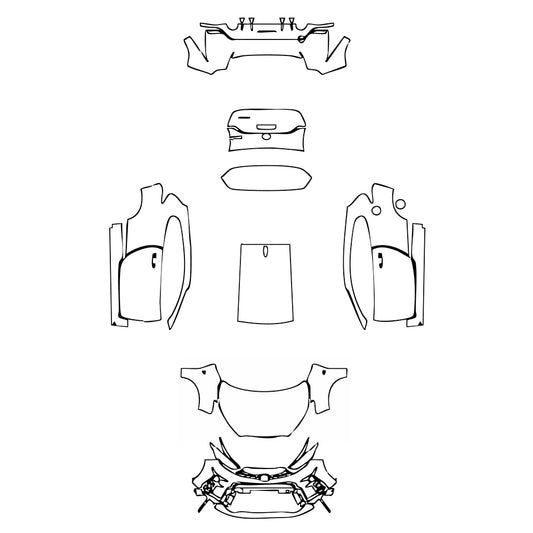 Pre-Cut PPF Toyota GR Yaris 2020 - PPF-Kits