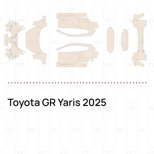 Pre-Cut PPF Toyota GR Yaris 2025
