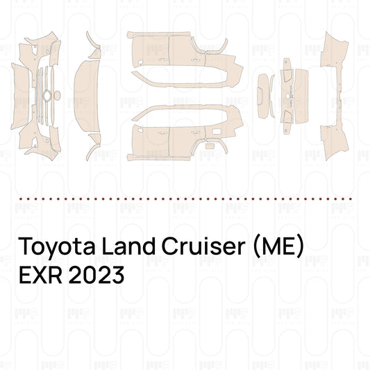 Pre-Cut PPF Toyota Land Cruiser (ME) EXR 2023