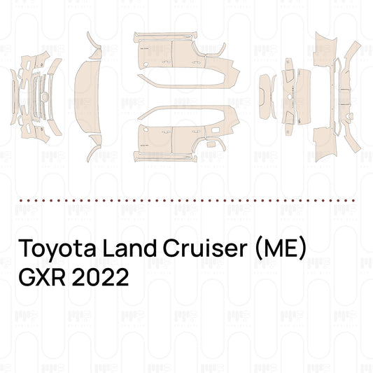 Pre-Cut PPF Toyota Land Cruiser (ME) GXR 2022