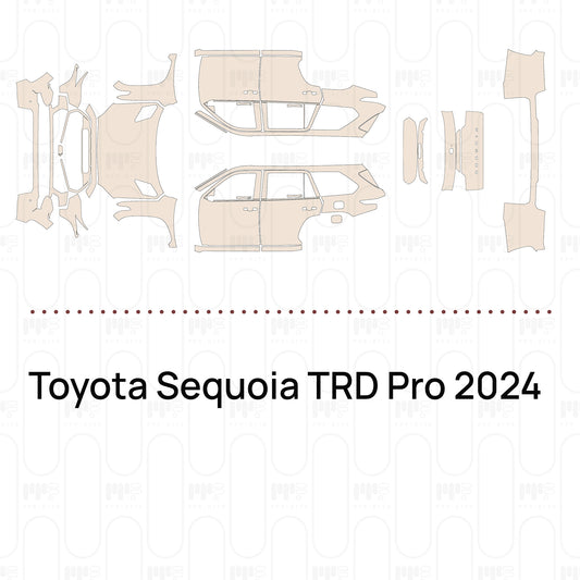 Pre-Cut PPF Toyota Sequoia TRD Pro 2024