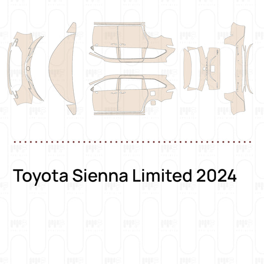 Pre-Cut PPF Toyota Sienna Limited 2024