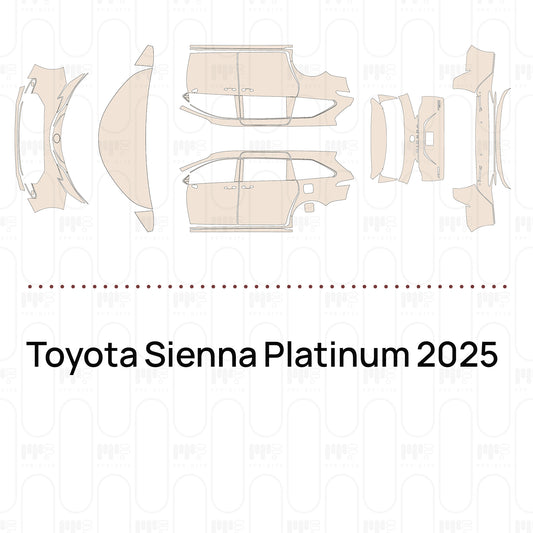 Pre-Cut PPF Toyota Sienna Platinum 2025