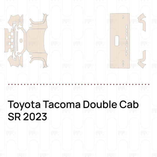 Pre-Cut PPF Toyota Tacoma Double Cab SR 2023