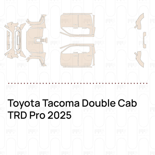 Pre-Cut PPF Toyota Tacoma Double Cab TRD Pro 2025