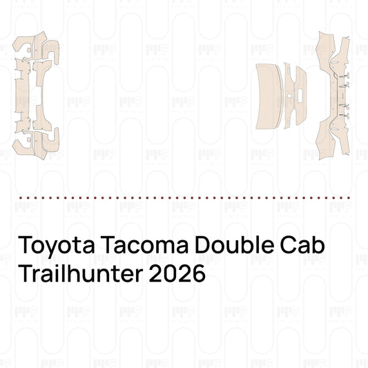 Pre-Cut PPF Toyota Tacoma Double Cab Trailhunter 2026