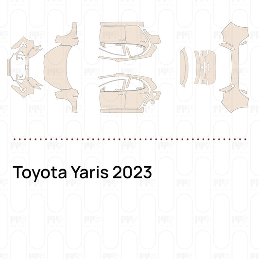 Pre-Cut PPF Toyota Yaris 2023