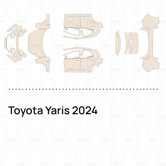 Pre-Cut PPF Toyota Yaris 2024