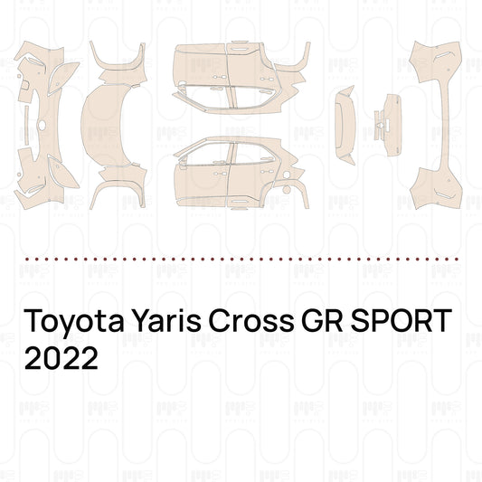 Pre-Cut PPF Toyota Yaris Cross GR SPORT 2022