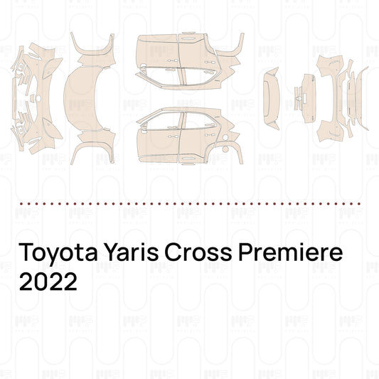 Pre-Cut PPF Toyota Yaris Cross Premiere 2022