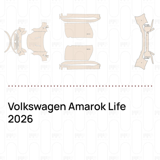 Pre-Cut PPF Volkswagen Amarok Life 2026