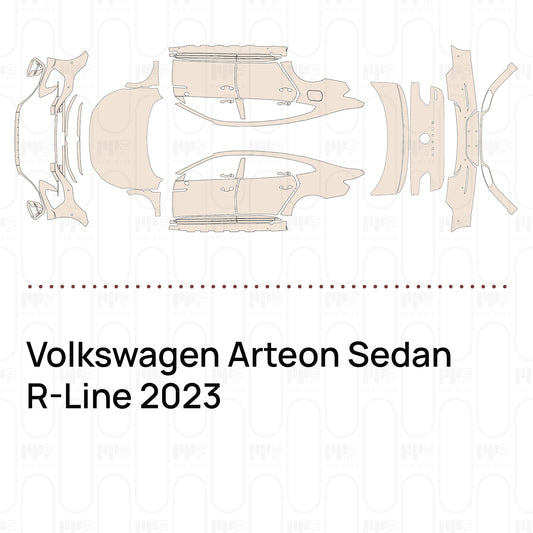 Pre-Cut PPF Volkswagen Arteon Sedan R-Line 2023
