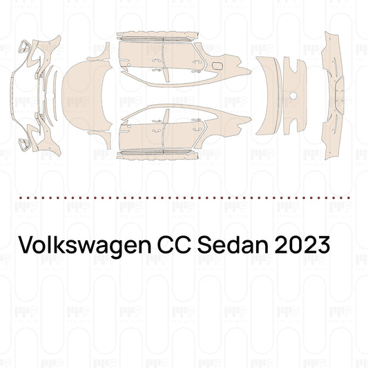 Pre-Cut PPF Volkswagen CC Sedan 2023