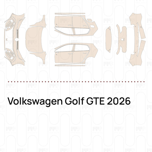 Pre-Cut PPF Volkswagen Golf GTE 2026
