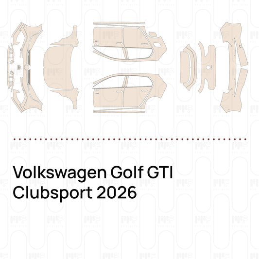 Pre-Cut PPF Volkswagen Golf GTI Clubsport 2026