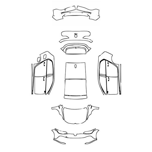 Pre-Cut PPF Volkswagen Golf Golf GTI Clubsport 2021 - PPF-Kits