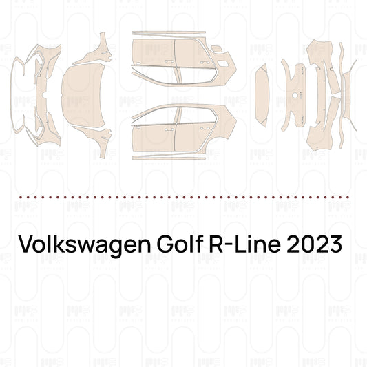 Pre-Cut PPF Volkswagen Golf R-Line 2023