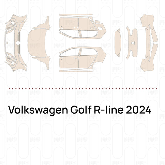 Pre-Cut PPF Volkswagen Golf R-line 2024