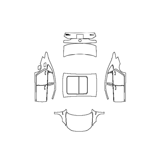 Pre-Cut PPF Volkswagen Sagitar 2021 - PPF-Kits