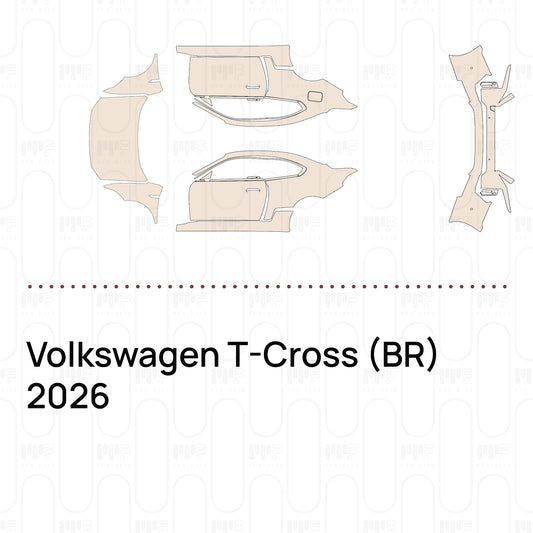 Pre-Cut PPF Volkswagen T-Cross (BR) 2026