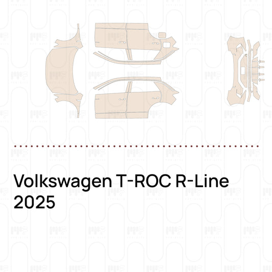 Pre-Cut PPF Volkswagen T-ROC R-Line 2025