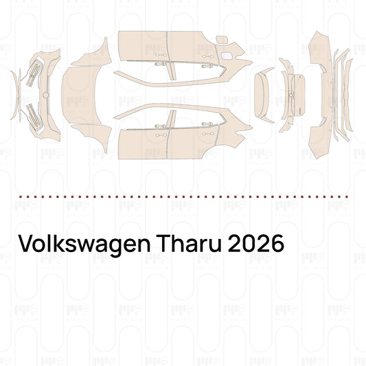 Pre-Cut PPF Volkswagen Tharu 2026